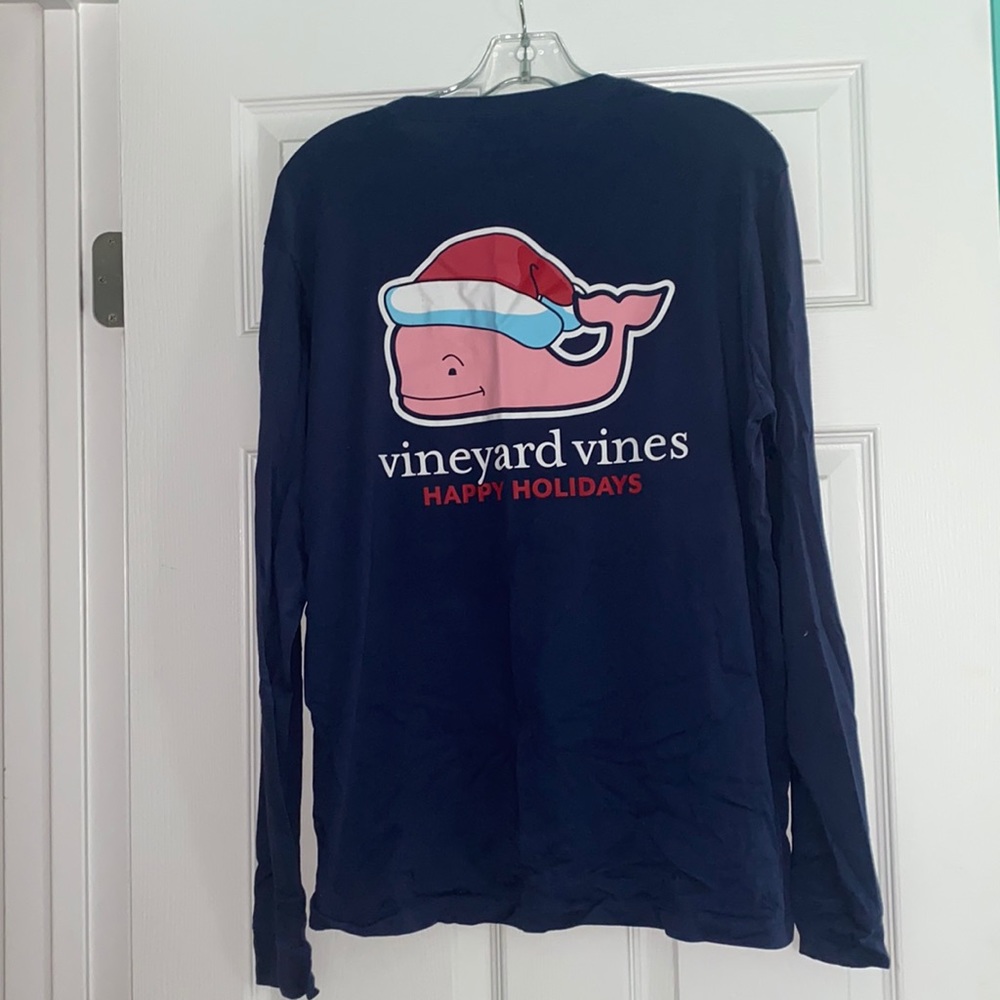 Vineyard Vine Holiday Shirt